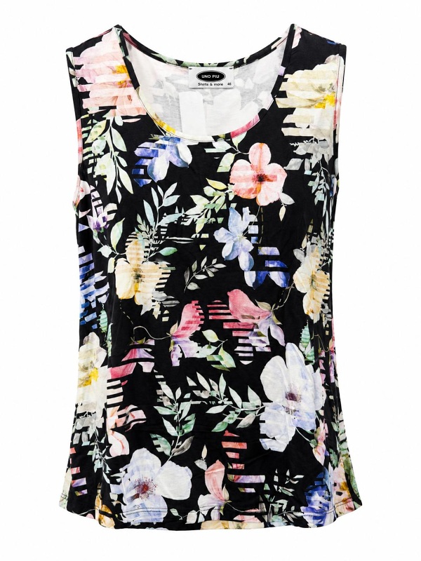 Damentop Alloverprint von UNO PIU 2744911